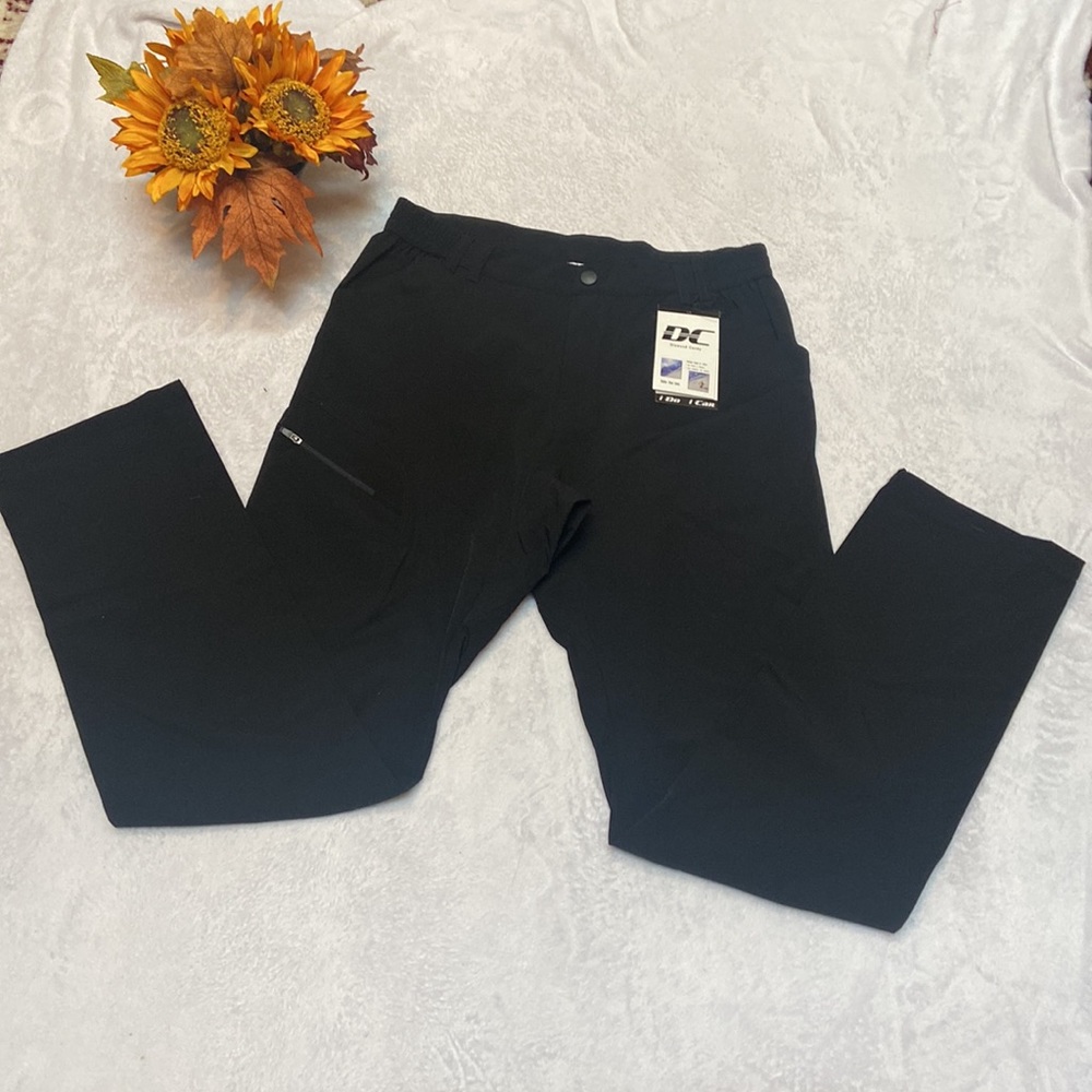 NWT Diamond Candy Mens Size L Black Pants Unlined